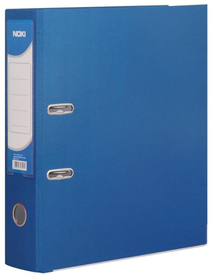 Noki Klasör Plastik Çıtalı Geniş Mavi 25 Adet (1 Koli)